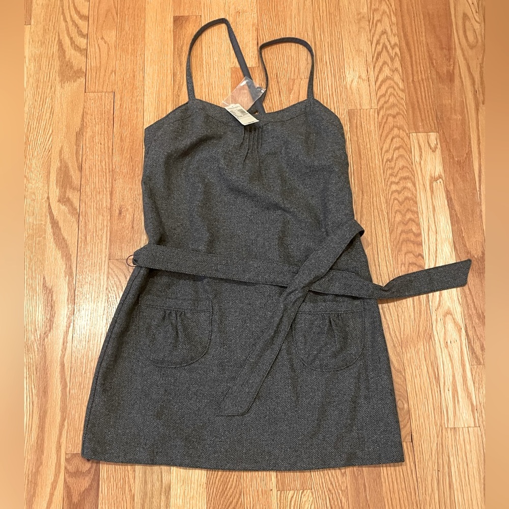 Y2K American Eagle Outfitters Herringbone Wool Dress - Picture 2 of 5